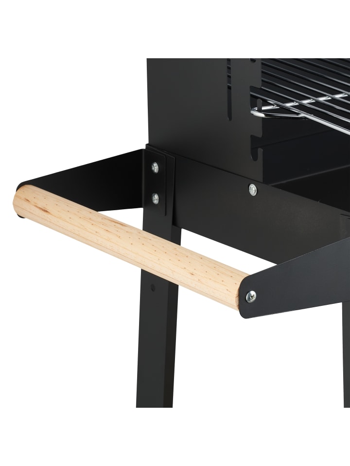 relaxdays Grill in Schwarz - (B)86 x (H)80,5 x (T)42 cm günstig kaufen onesize