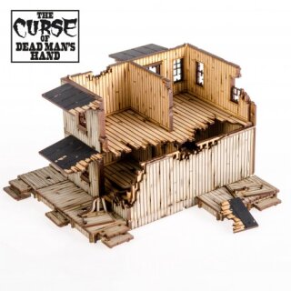 28mm Curse of Dead Mans Hand: Ramshackle House 4
