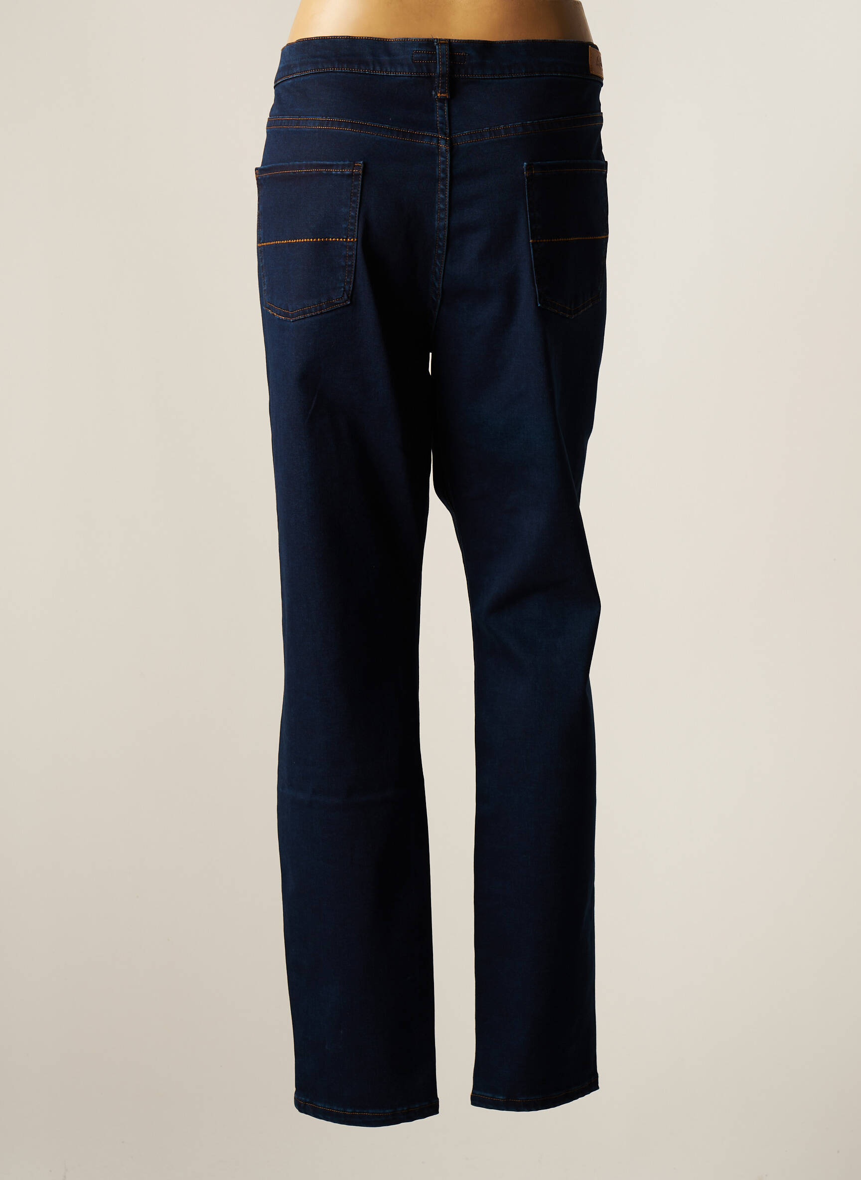 Lcdn Jeans Coupe Slim Femme couleur bleu