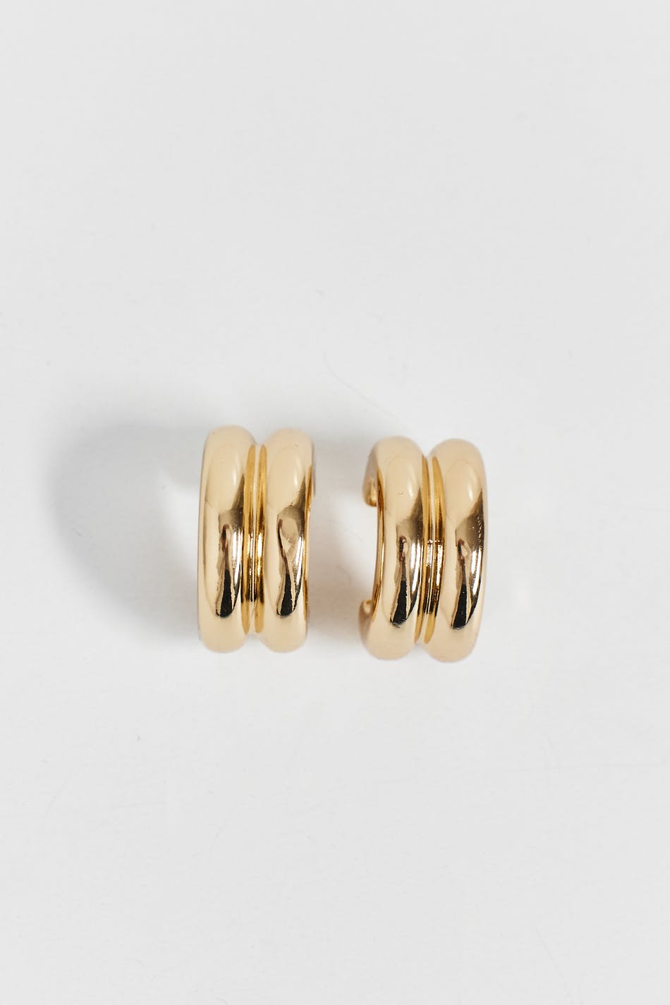 Double hoops earrings