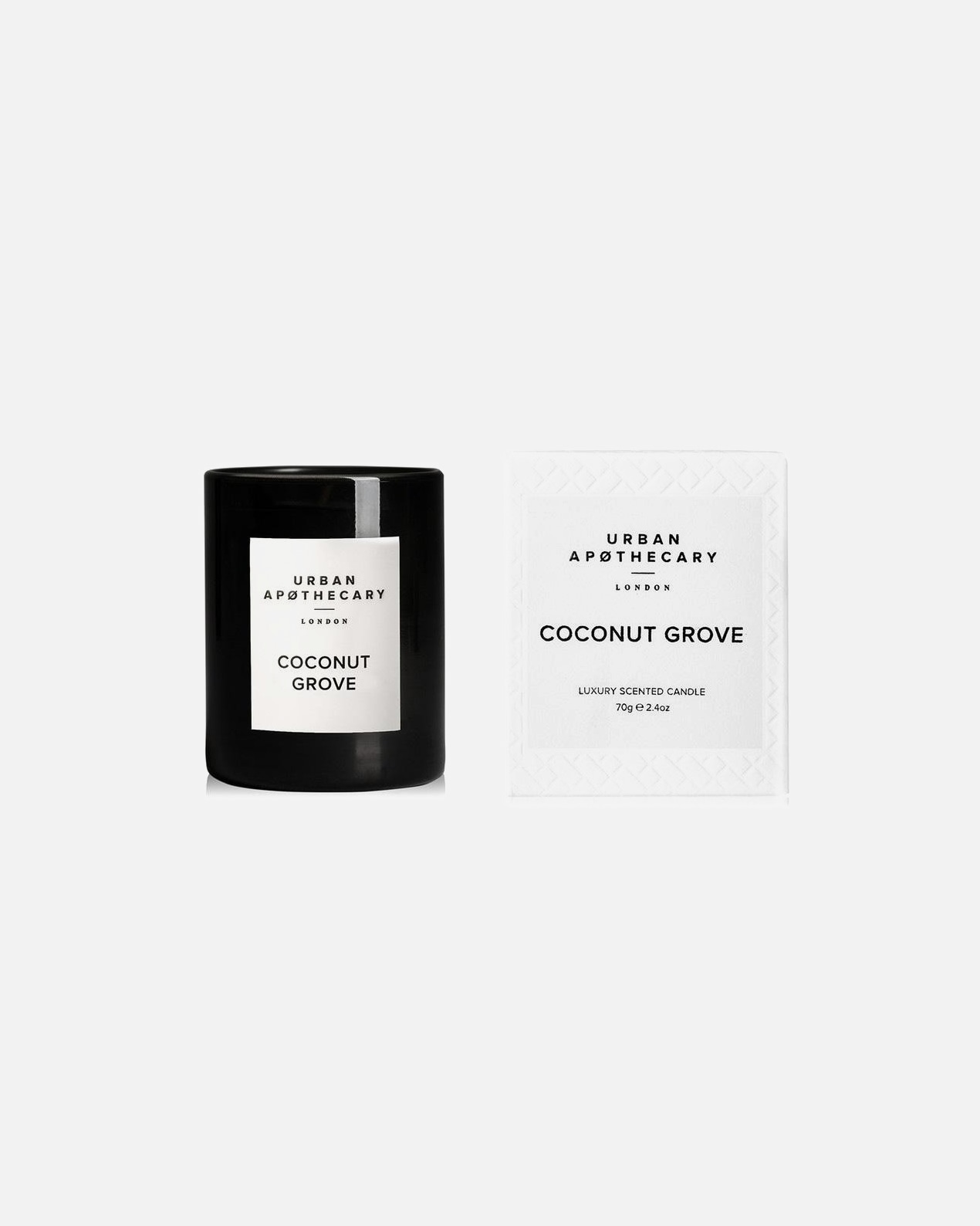 Urban Apothecary CANDELA DI VETRO DI LUSSO IN SCATOLA - COCO