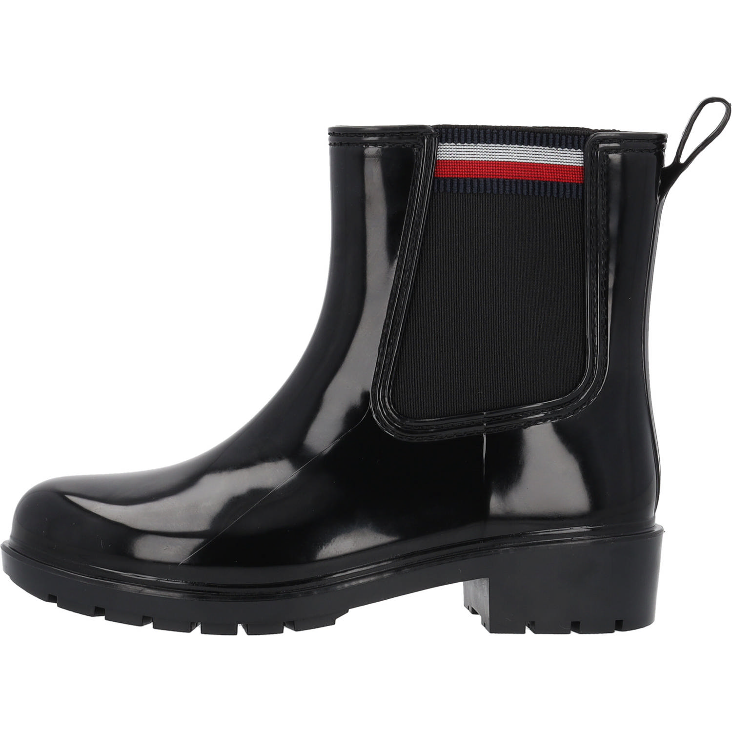 Tommy Hilfiger FW0FW07473, Gummistiefel, Damen, Schwarz