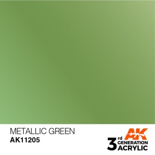 AK Metallic Green (17 ml)