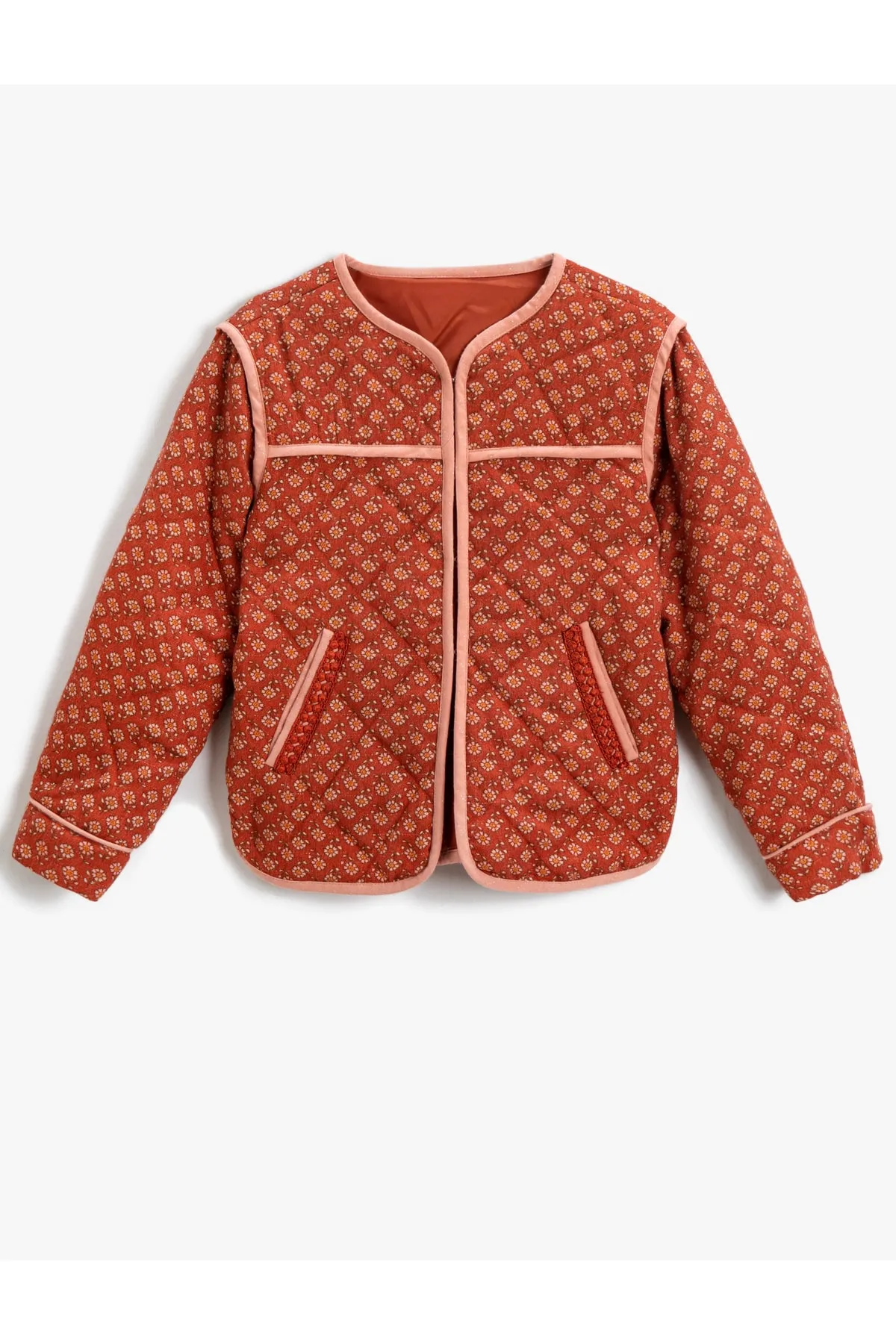 Koton  Steppjacke mit Blumenmuster