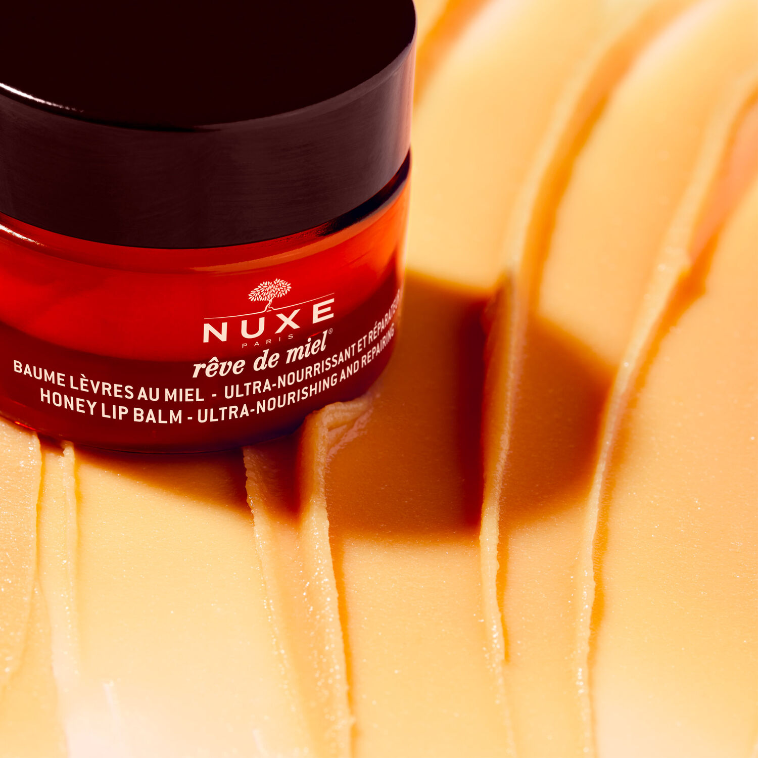 Nuxe Baume lèvres au miel Nourrissant & Réparateur Rêve de Miel® - Lèvres desséchées ou abîmées - 15g