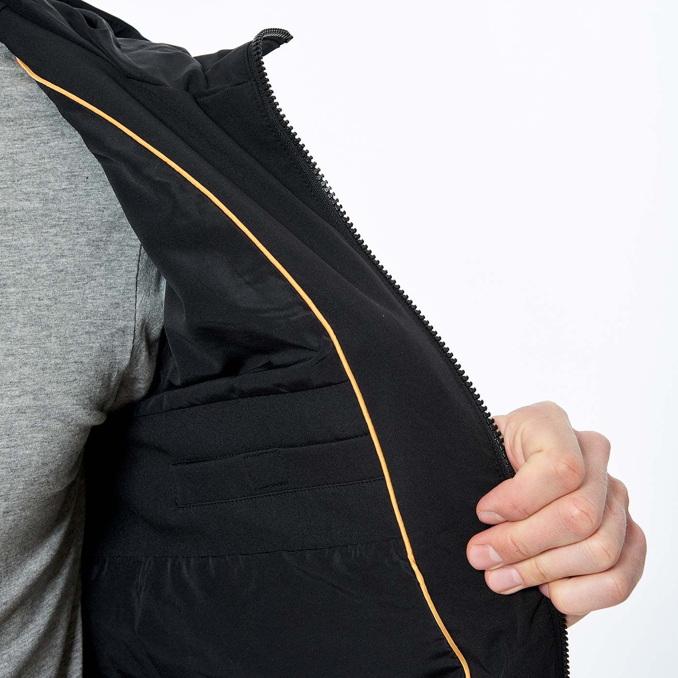VALMY  Veste noire Homme