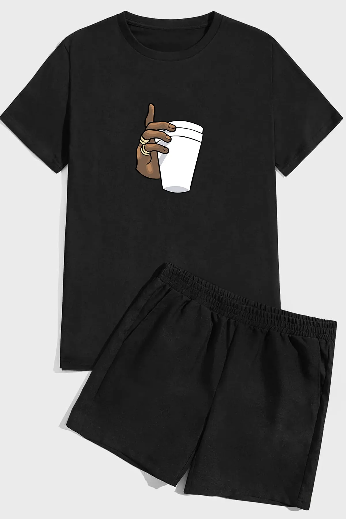 uyguntarz  Shorts-Set mit CUP-Print