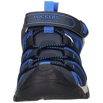 Dockers Flat Sandale in blau
