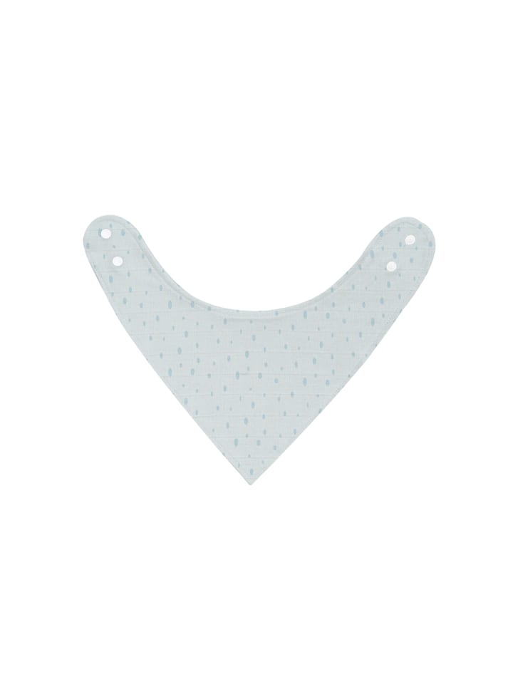 Kikkaboo Babylatz Dreieck Musselin in blau günstig kaufen onesize