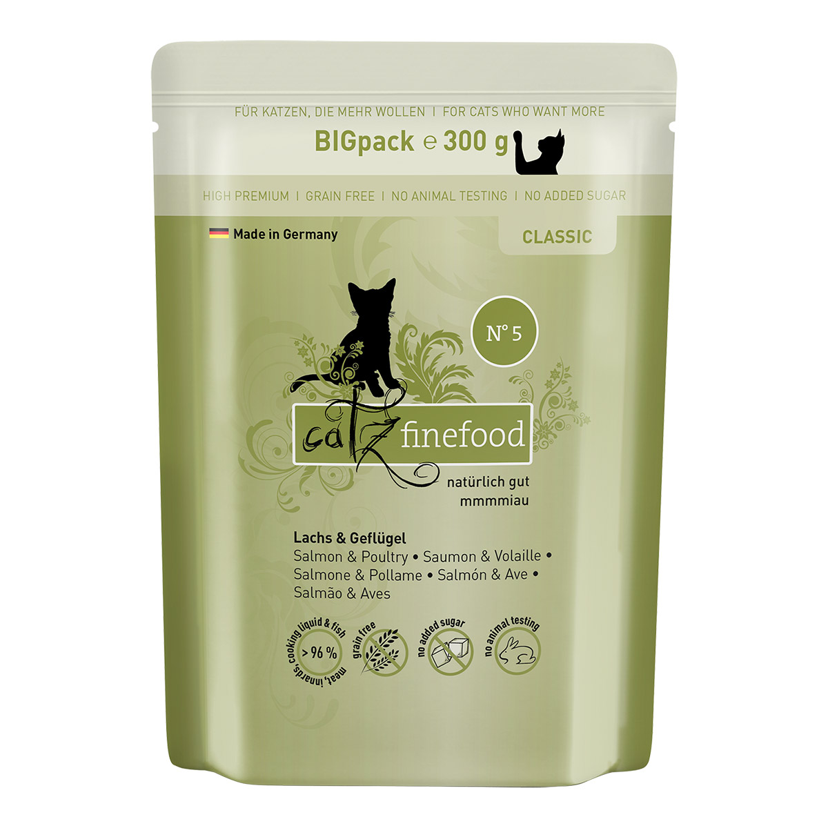 catz finefood N° 05 - Lachs & Geflügel kaufen bei ZooRoyal