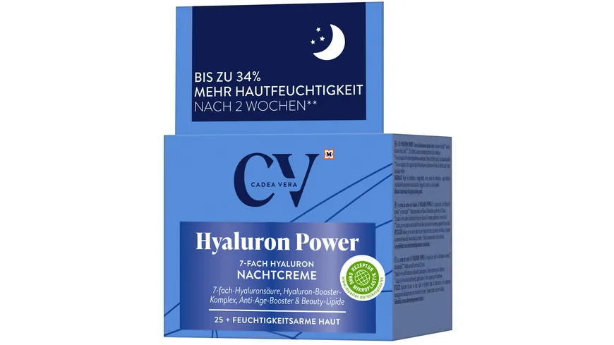CV Hyaluron Power 7-Fach Hyaluron Nachtcreme 50 ml
