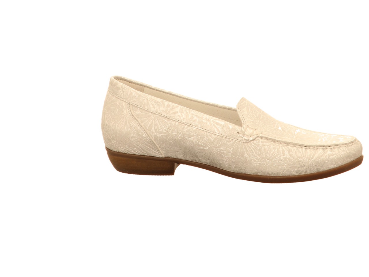 WALDLÄUFER Klassische Slipper silber