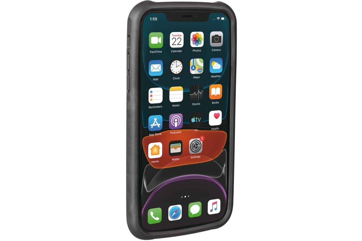 Topeak RideCase fu00fcr iPhone 11 mit Halter