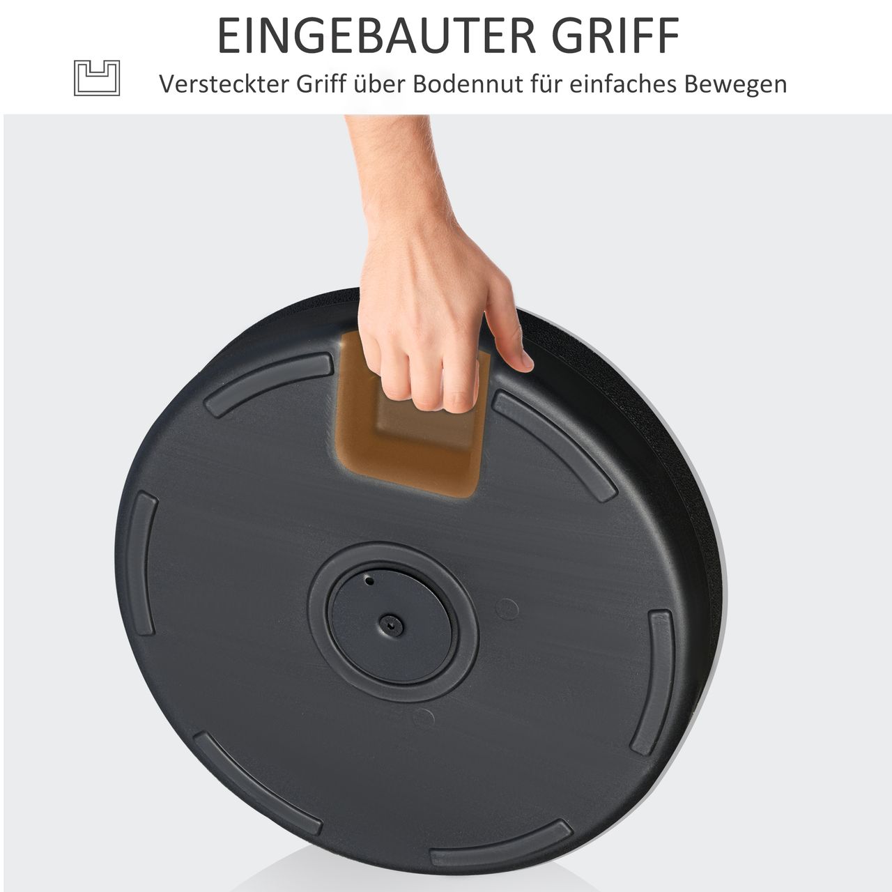Outsunny Sonnenschirmständer 22 kg Regenschirm Base für Ø38/48mm HDPE