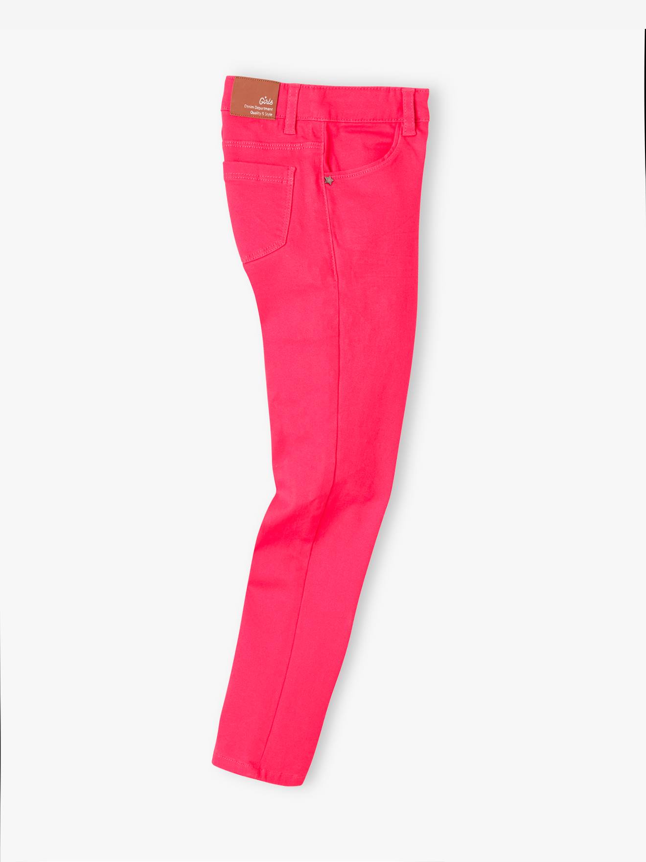 Vertbaudet Mädchen Slim-Fit-Hose, Hüftweite SLIM - grün