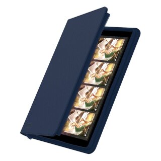 Ultimate Guard 8-Pocket QuadRow Zipfolio Xenoskin Blau