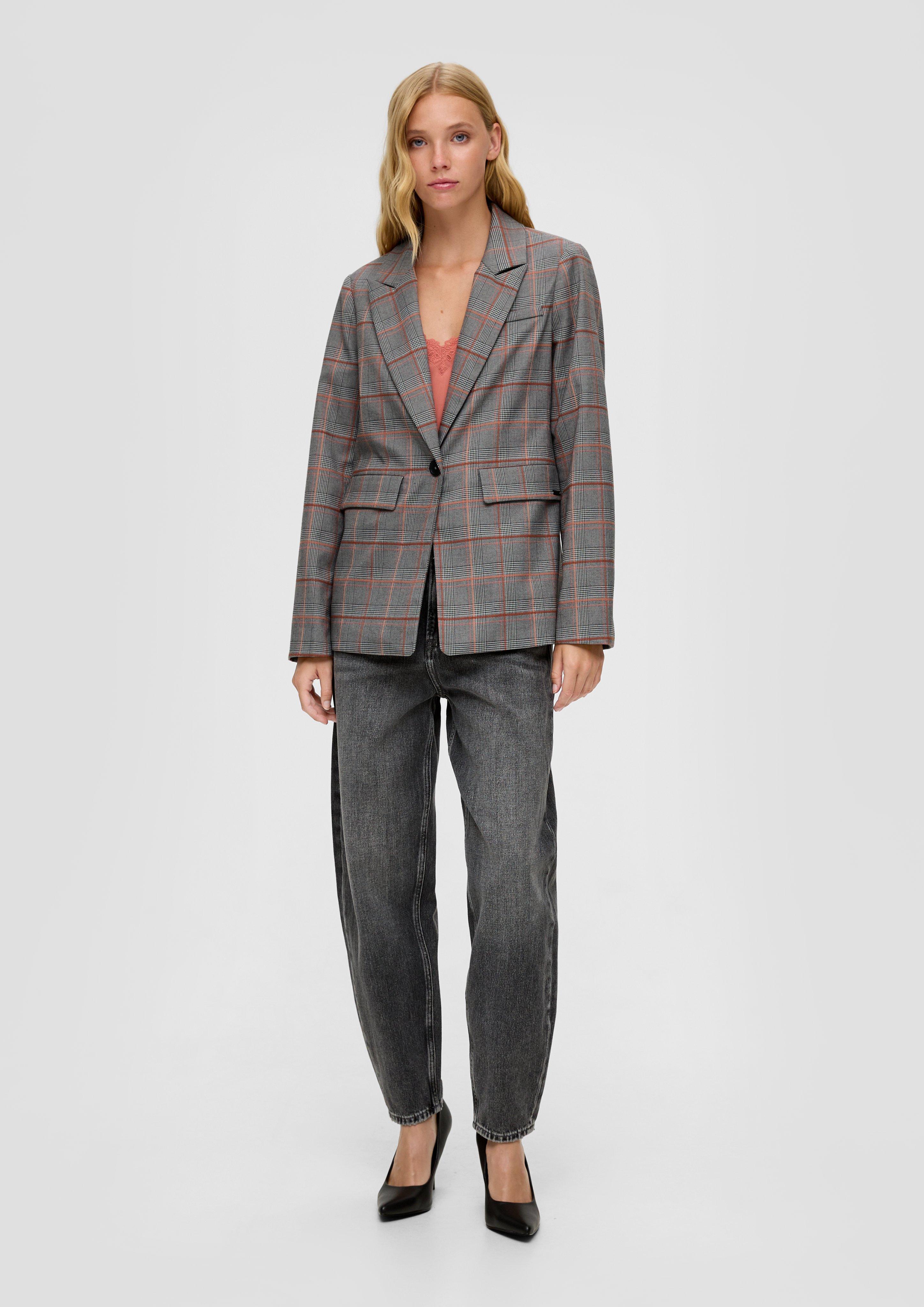 Karierter Blazer  2134891-20N0