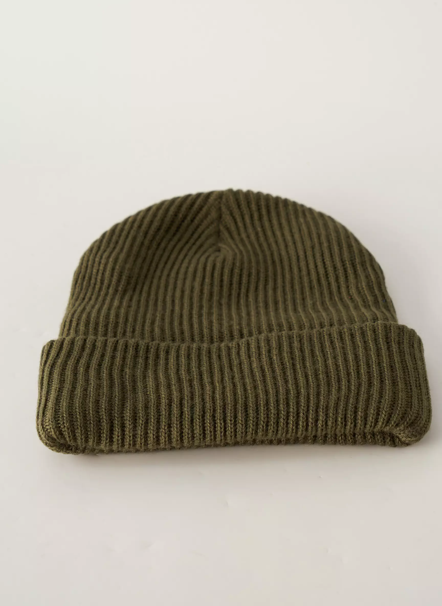 Wrung Bonnets Homme couleur vert