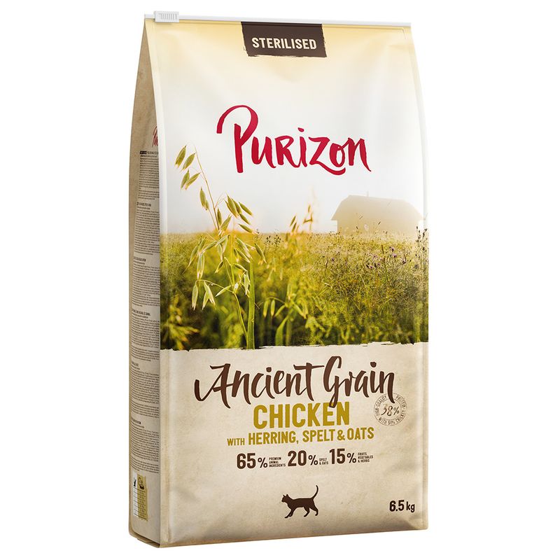 Sparpaket Purizon Adult Urgetreide 2 x 6,5 kg