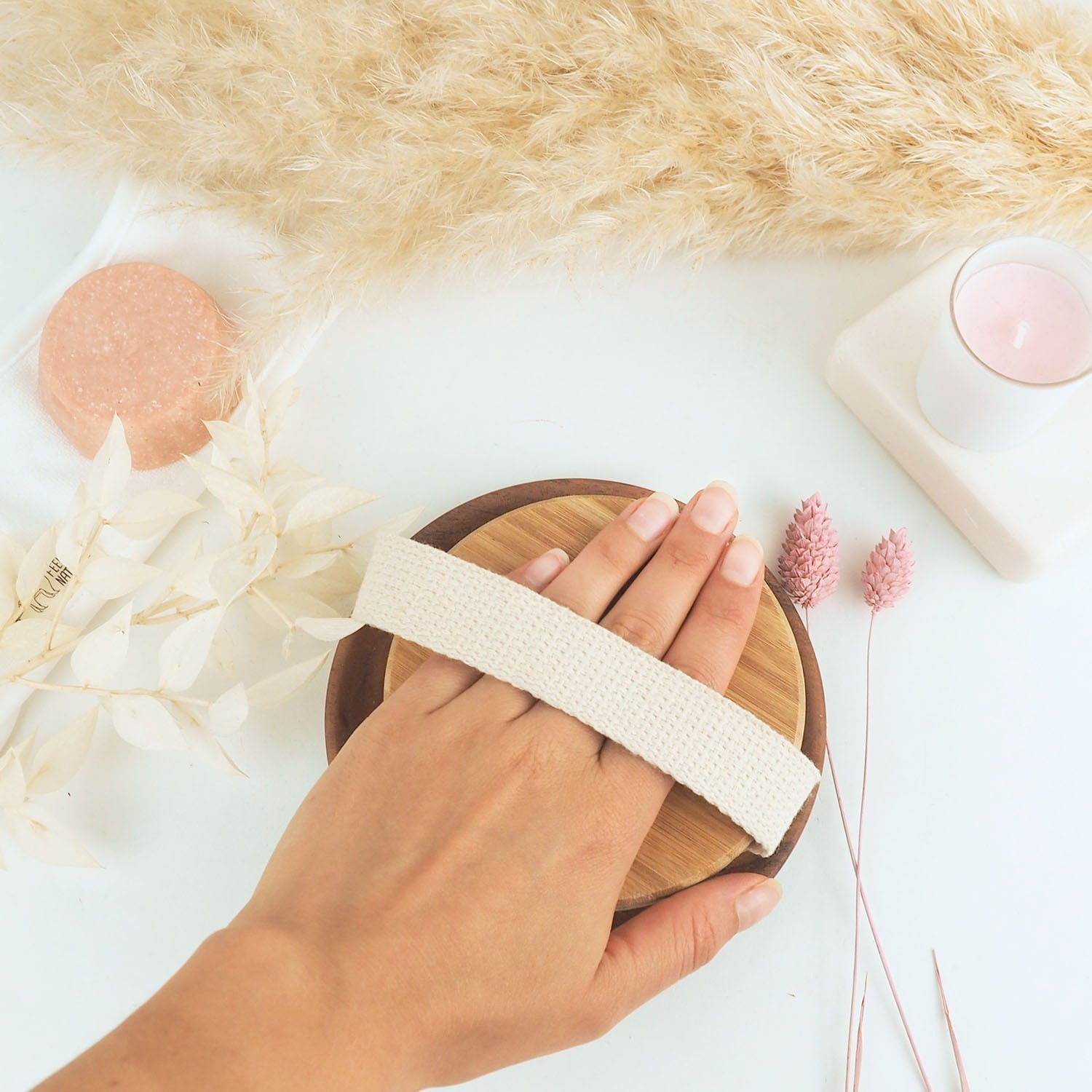 Feel Natural hámlasztó és masszírozó testkefe