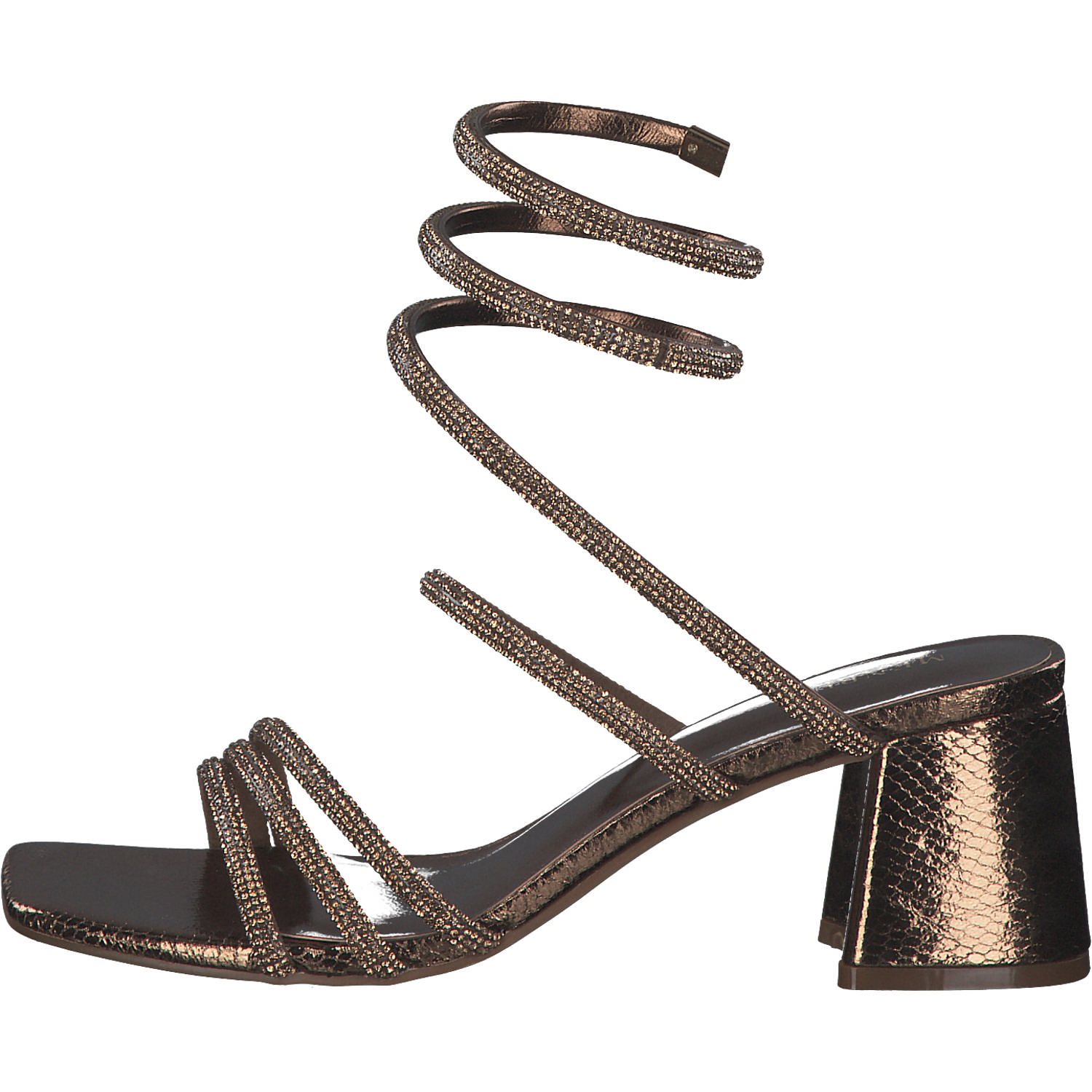Menbur 23790, Plateau-Sandaletten, Damen, bronze