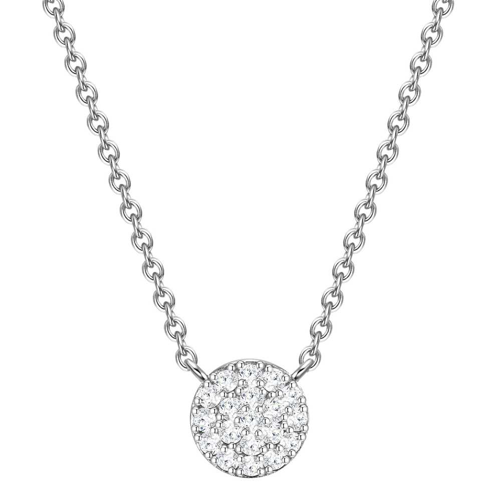 Glanzstücke München Collier en argent Argent sterling Oxyde de zirconium (CZ) en Argent collier