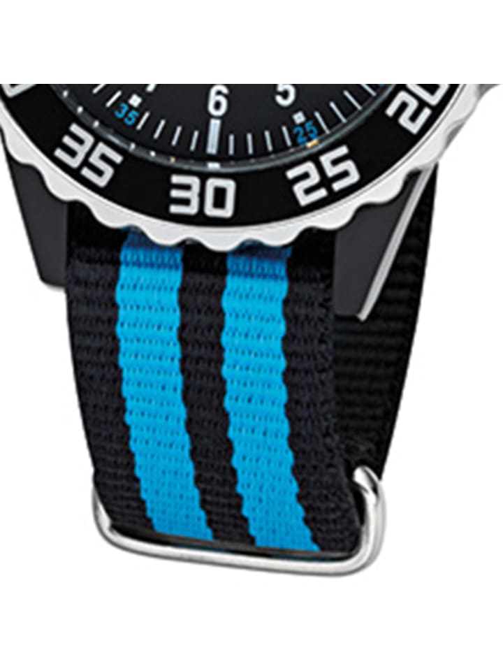 Regent Analog-Armbanduhr Regent Kinderuhren schwarz, blau mittel (ca. 33mm) günstig kaufen onesize