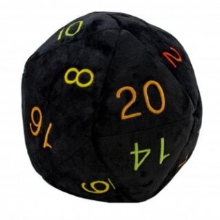 UP - Jumbo D20 Novelty Dice Plush: Rainbow