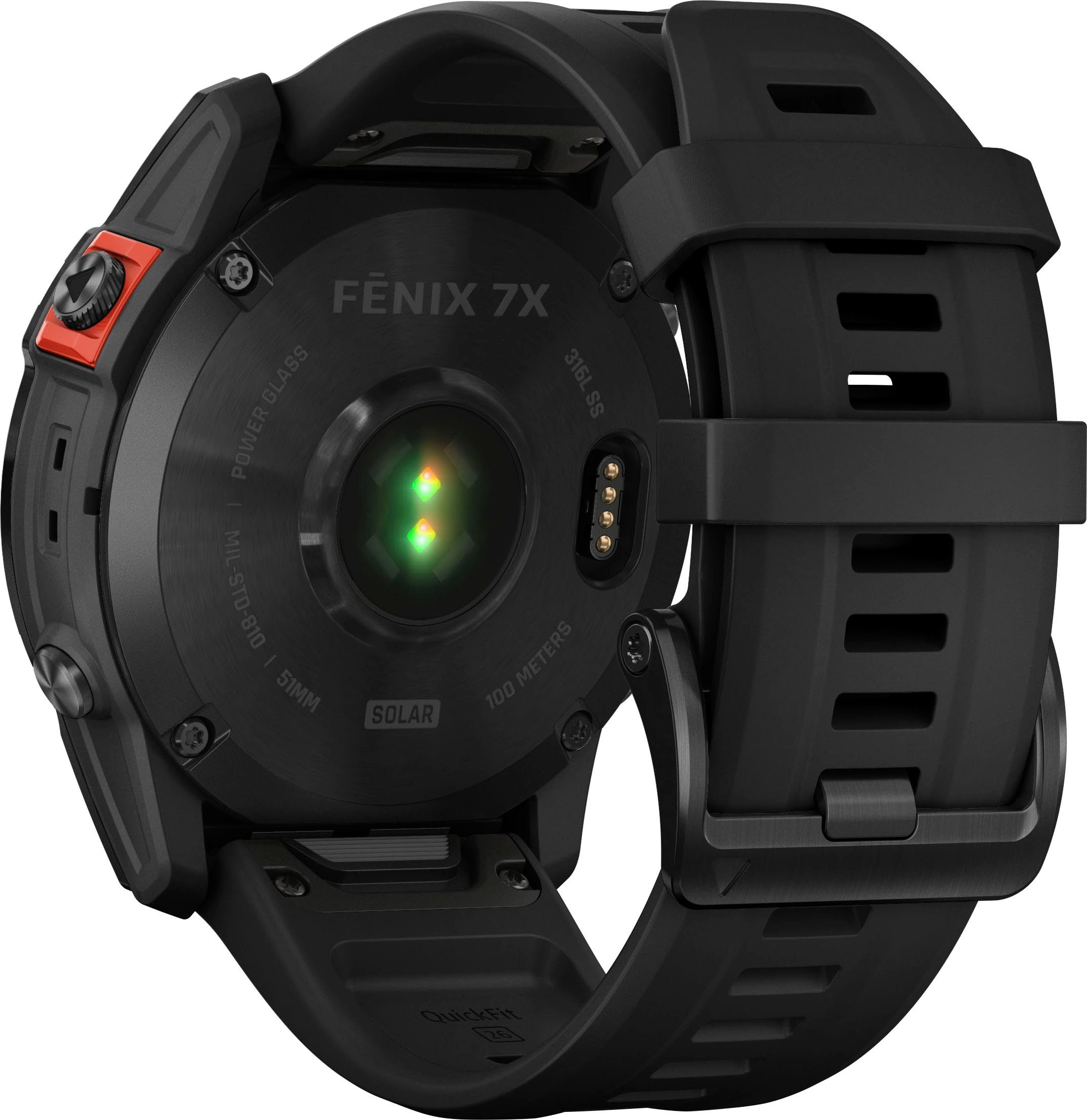 Garmin FENIX 7X SOLAR Smartwatch (3,55 cm/1,4 Zoll, Garmin)