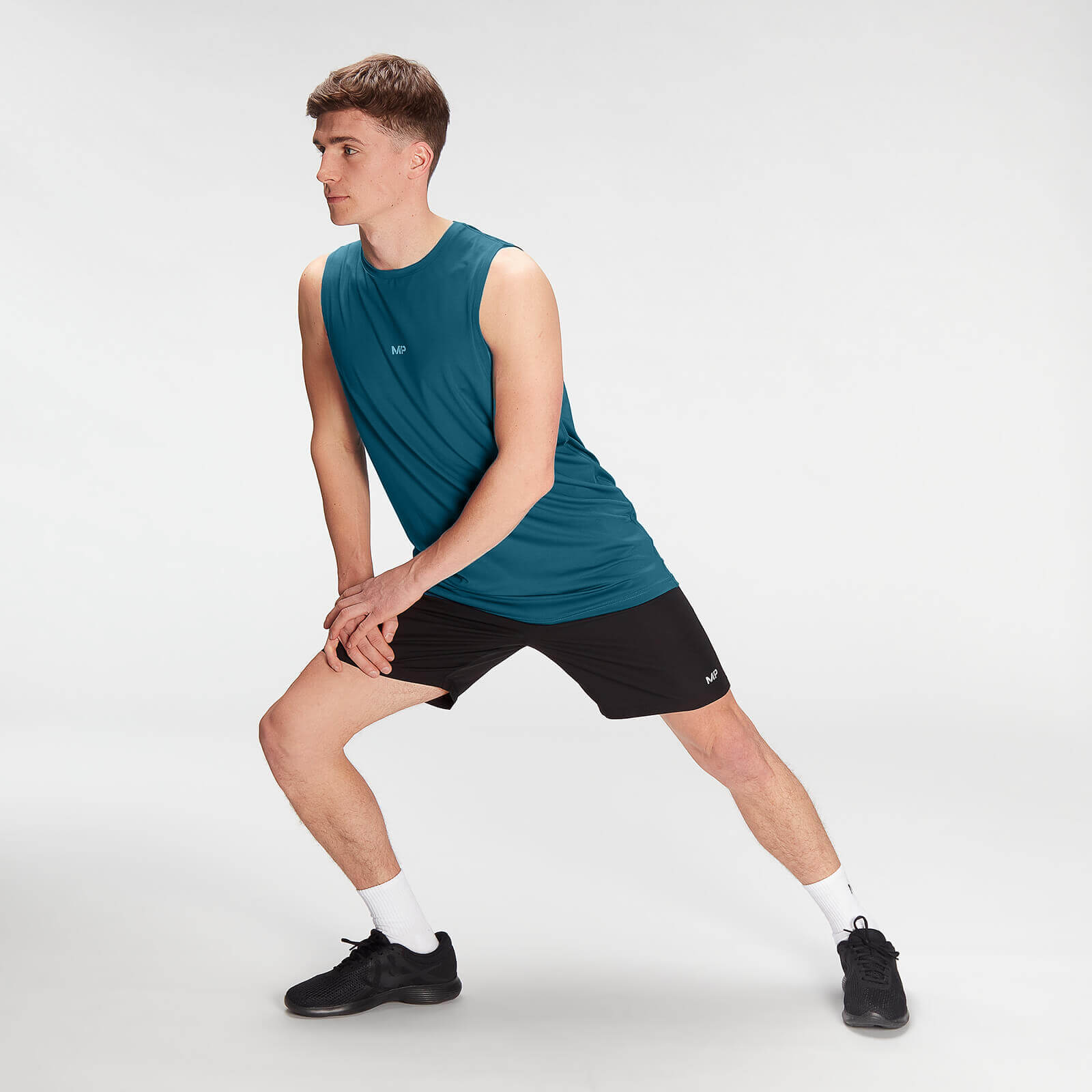 Débardeur d’entraînement MP Impact en édition limitée pour hommes – Bleu sarcelle