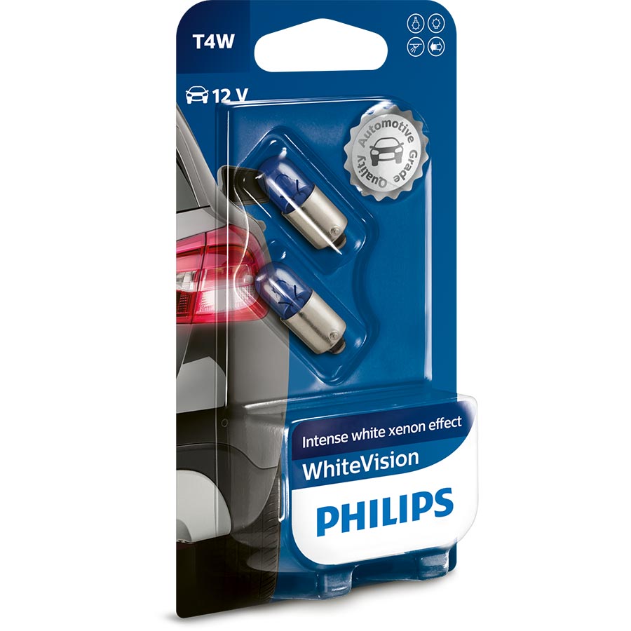 Philips WhiteVision T4W Glühlampe +60%, 2 Stück - ATU