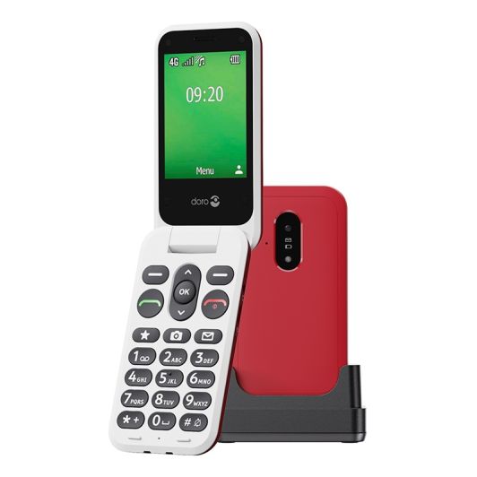 Κινητό DORO Leva 22s 4G Red - Για ηλικιωμένους