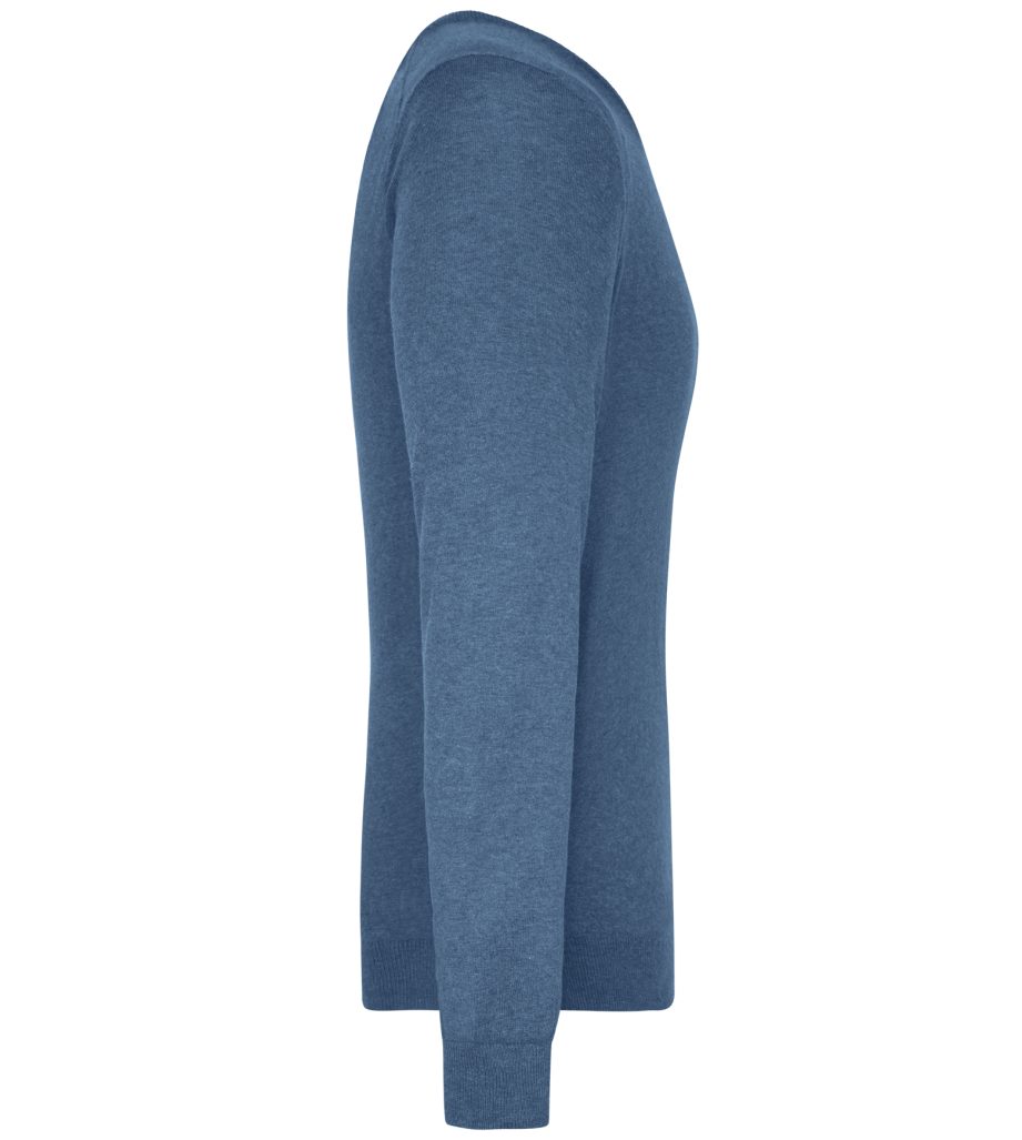 James & Nicholson Strickpullover Klassischer Damen Strickpullover Ladies' Pullover JN663 mit Seide- und Kaschmir-Anteil