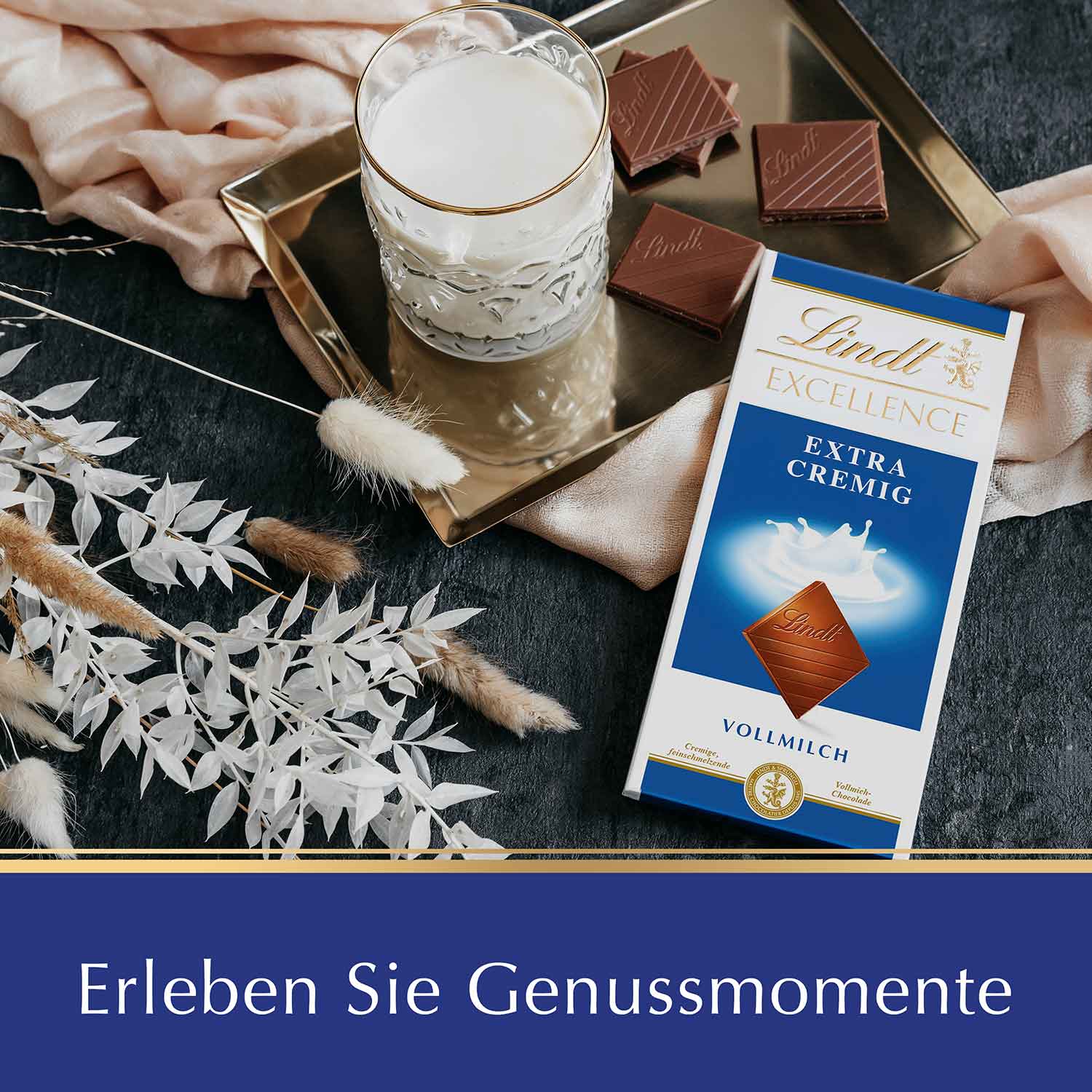Lindt Excellence Extra Cremig Vollmilch Tafel 100g