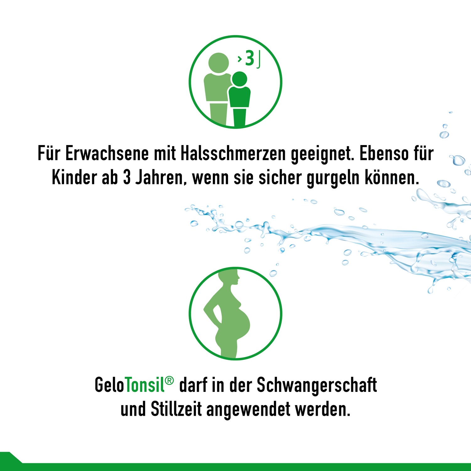 GELOTONSIL Gurgelgel lindert Halsschmerzen & Schluckbeschwerden