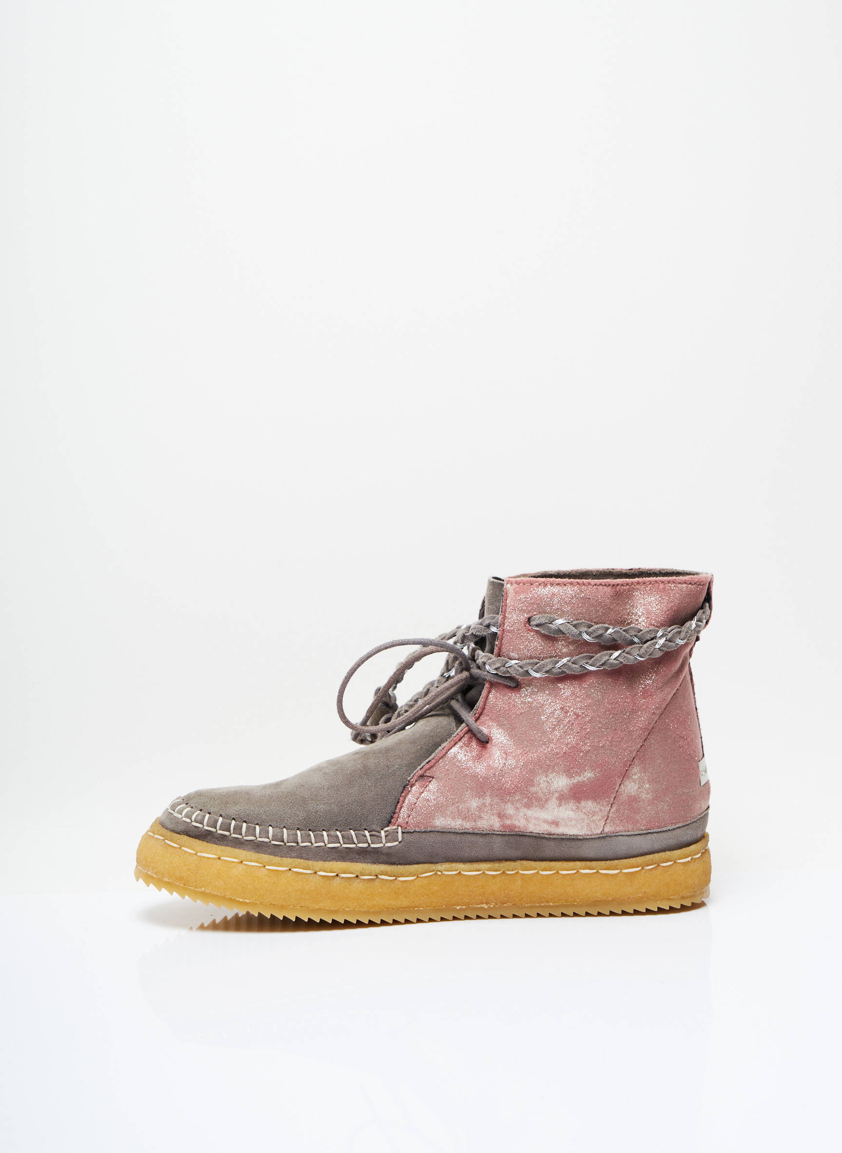 Laidback London Bottines Femme couleur rose