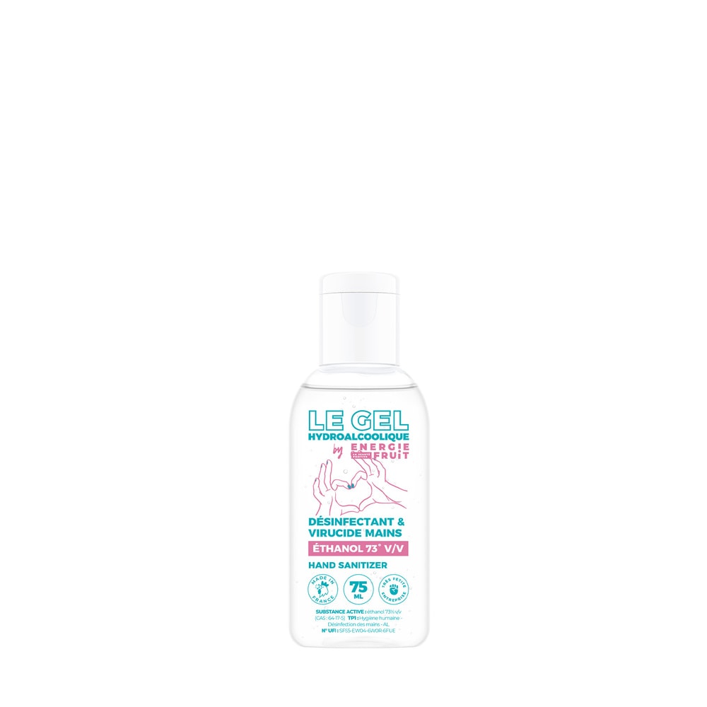 energie fruit GEL HYDROALCOOLIQUE | DESINFECTANT & VIRUCIDE MAINS Gel hydroalcoolique
