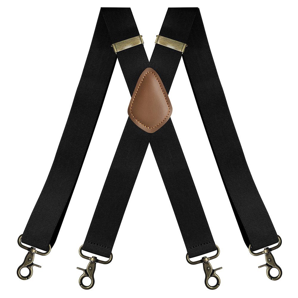 Geistesblitz Hosenträger Hosenträger für Herren (Hosenträger Herren Extra Stark, Einstellbar und Elastisch Einheitsgröße Hosenträger Damen) Eine Größe Passt Alle Männer und Damen Verschiedenen Farben