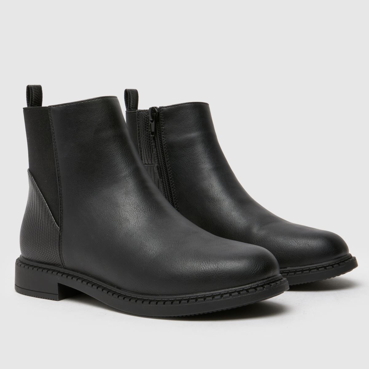 Dívčí boty Schuh Calmer Chelsea v černé barvě