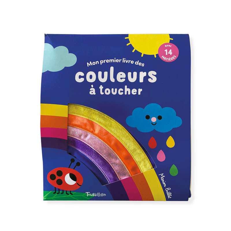 Livre Mon premier livre des couleurs à toucher - Tourbillon