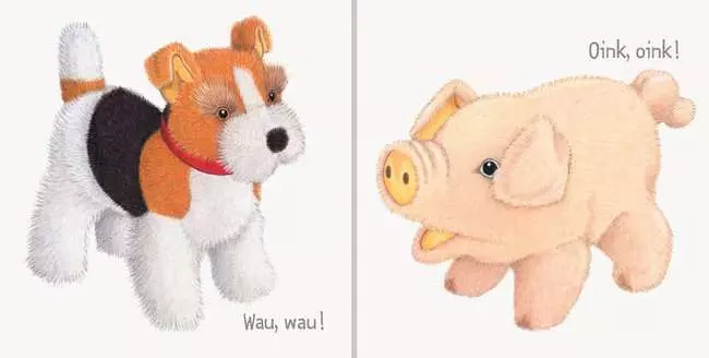 Miau, miau! - Wie machen die Tiere?
