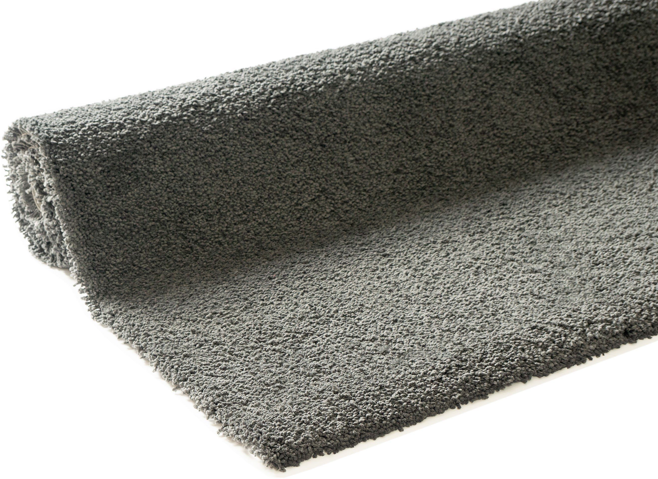 Hochflor-Teppich Vince, my home, rechteckig, Höhe: 31 mm, besonders weich durch Mikrofaser, extra flauschig