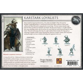 A Song of Ice & Fire - Karstark Loyalists (Loyalisten von Haus Karstark) Erweiterung (Multilingual)