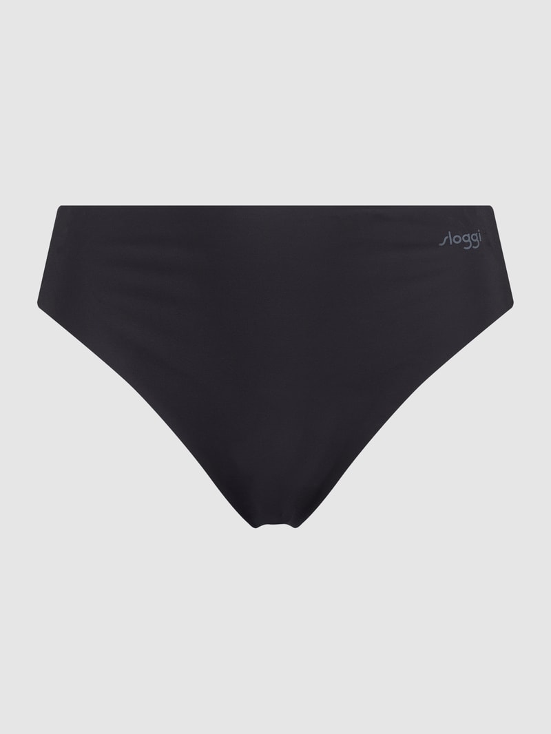 String aus Mikrofaser in schwarz
