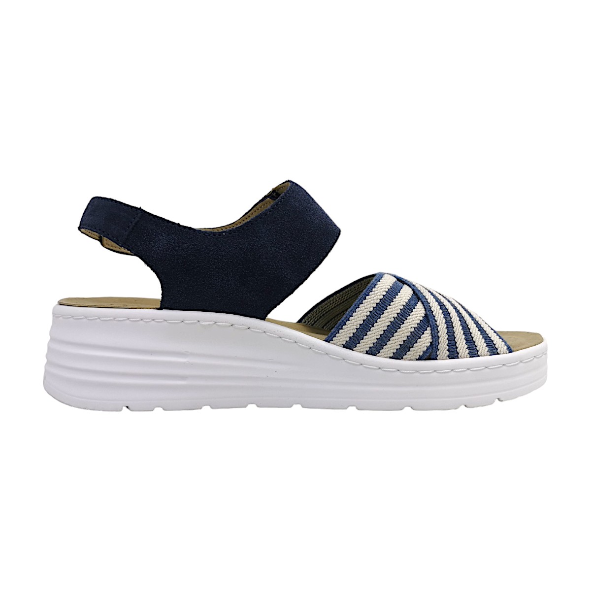 Hickersberger Rimini Sandalette Weite G 2641 Blau 7301 Blau