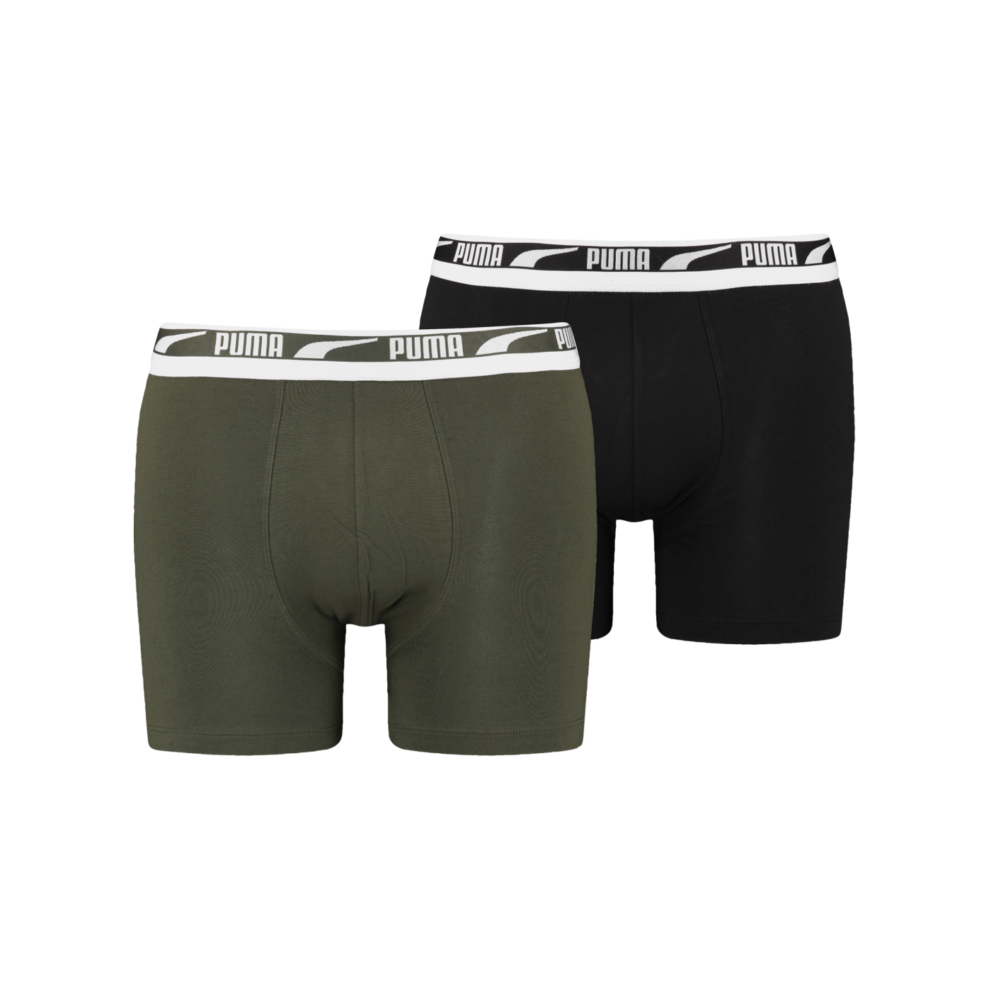PUMA Multi Logo Boxer 2er Pack Grün F005