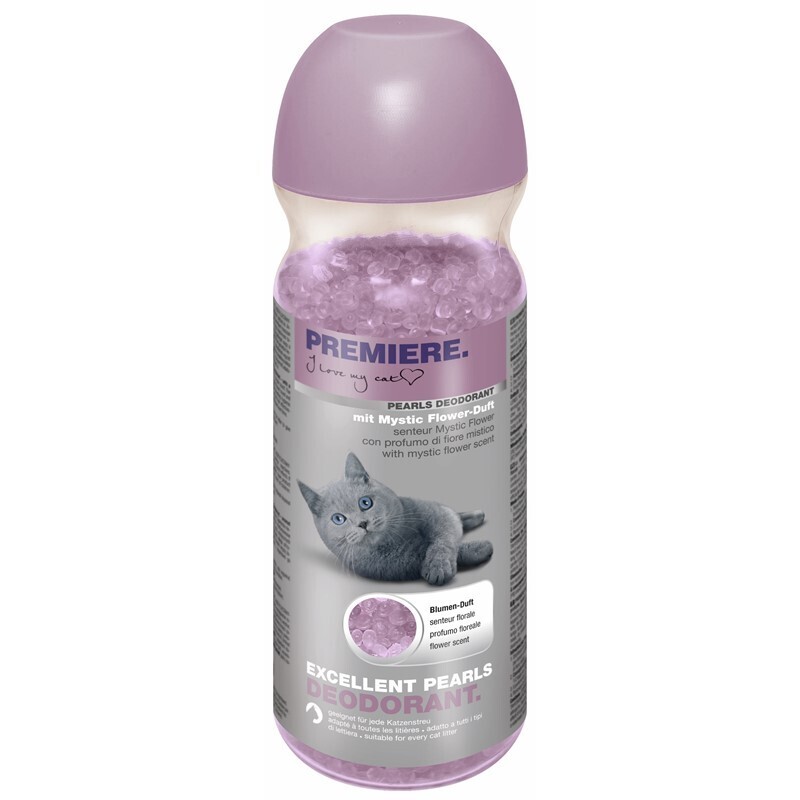 PREMIERE Katzenstreu PREMIERE Excellent Pearls Deodorant Mystic Flower-Duft 250g