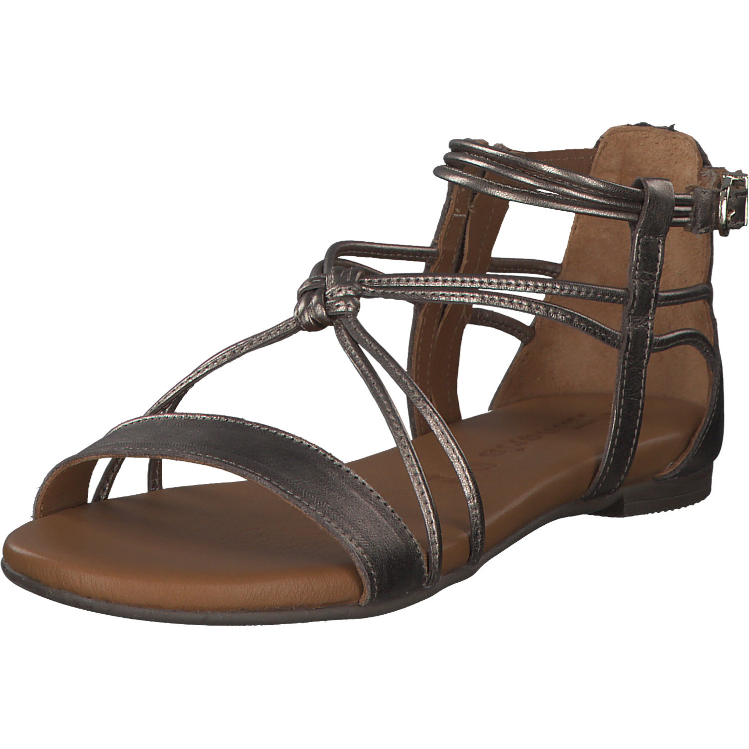Tamaris 28043, Klassische Sandalen, Damen, CHAMPAGNE MET.