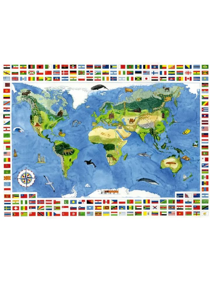 Ravensburger Wieso? Weshalb? Warum? Mein erster Weltatlas | Länder. Menschen. Tiere günstig kaufen onesize
