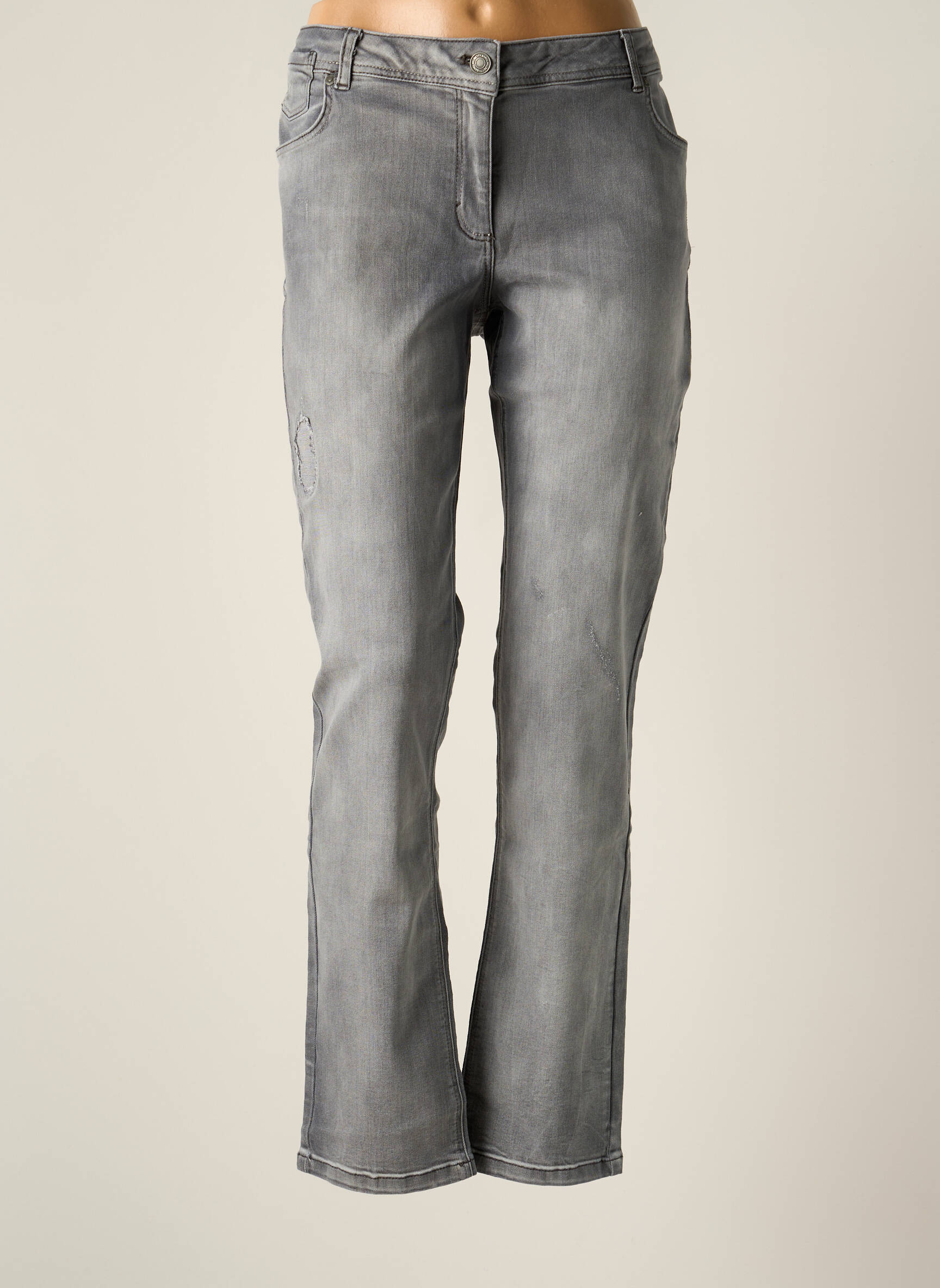 Betty Barclay Jeans Coupe Droite Femme couleur gris